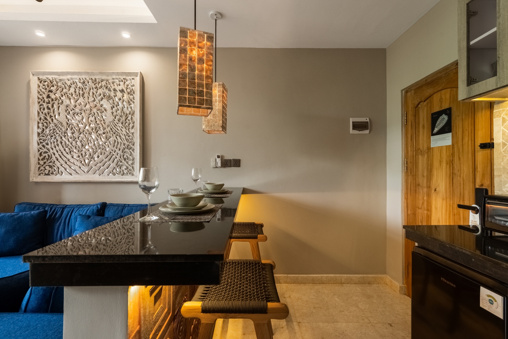 1BR Villa Canggu | Swimming Pool, Hammock & Rice Field Roof - Canggu, Bali — image 14