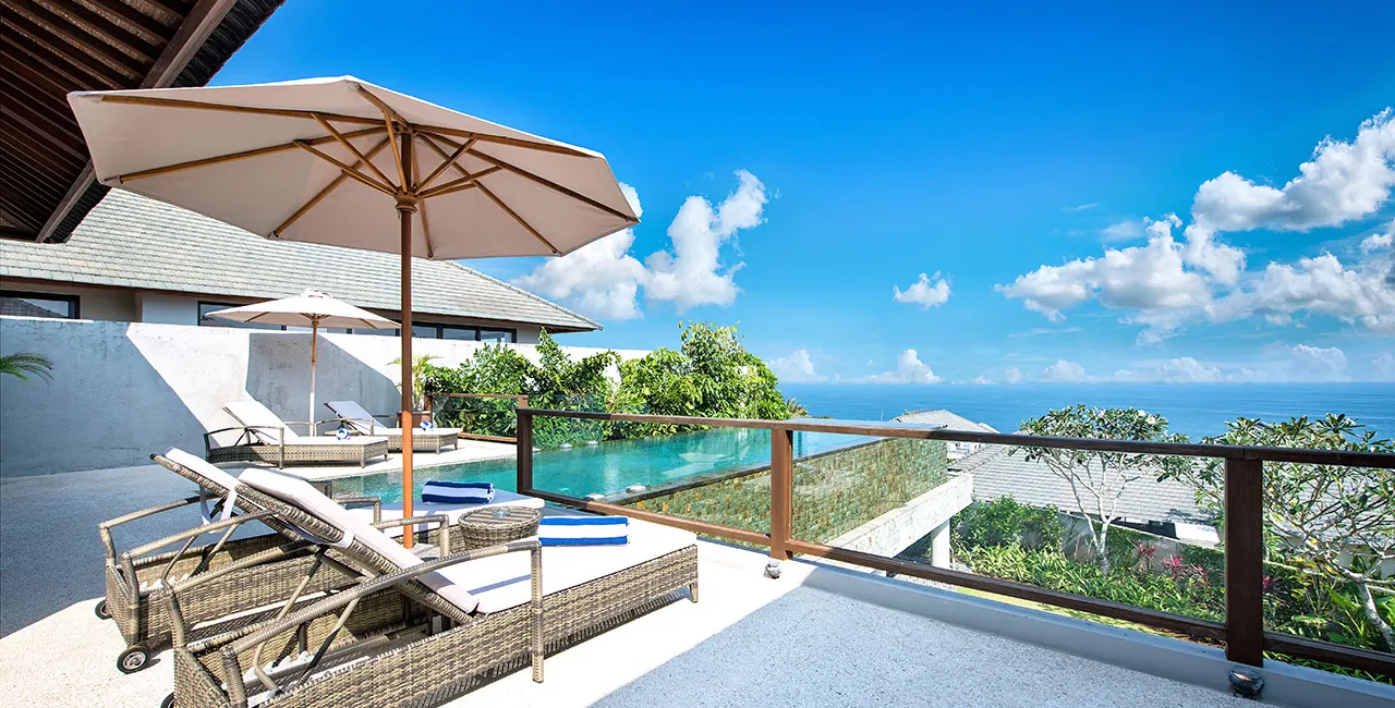 4 BR Ocean-View Tropical Garden Retreat Uluwatu — 4BR Villa Rental in Uluwatu — image 1