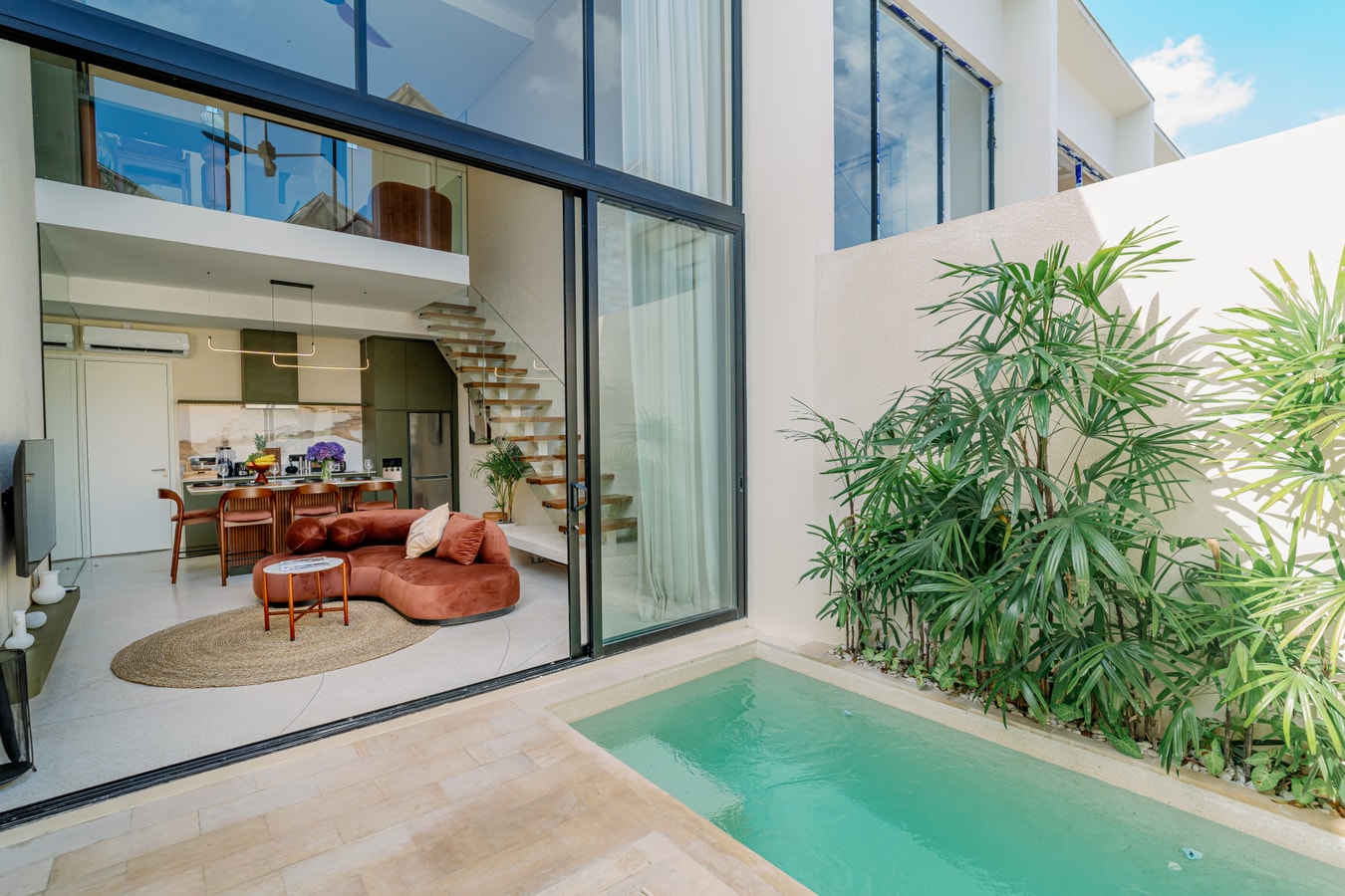 Stylish Canggu 2BR Villa | Pool, 400m to Beach in Canggu, Bali