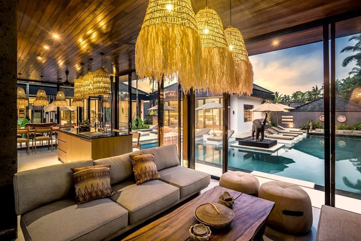 5 BR Tropical-Modern Jungle-View Villa Ubud — 5BR Villa Rental in Ubud — image 2