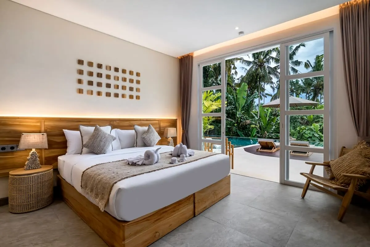 3 BR White Tropical Garden Villa Ubud — 3BR Villa Rental in Ubud — image 7