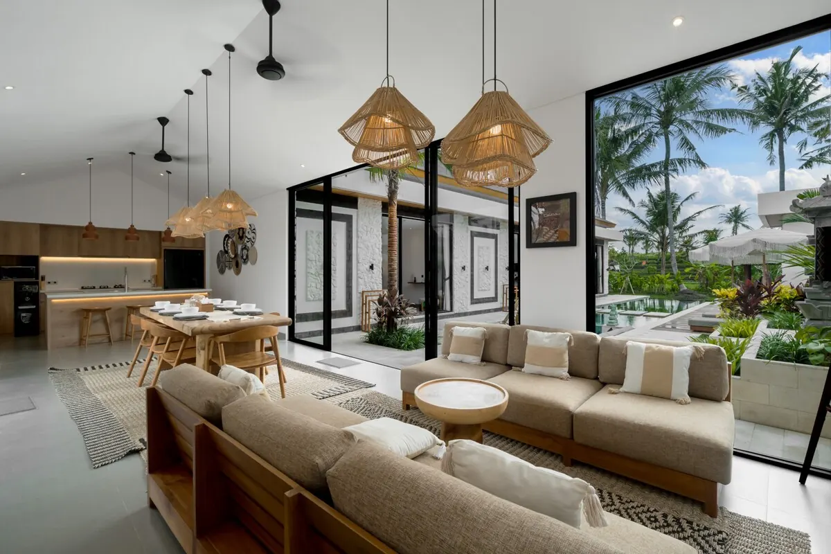 3 BR Rice-Field Pavilion Villa Ubud — 3BR Villa Rental in Ubud — image 6