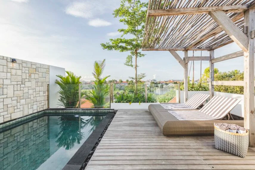 Stylish 3-Bedroom Townhouse Villa with Rooftop Pool & Rice Field Views — image 13