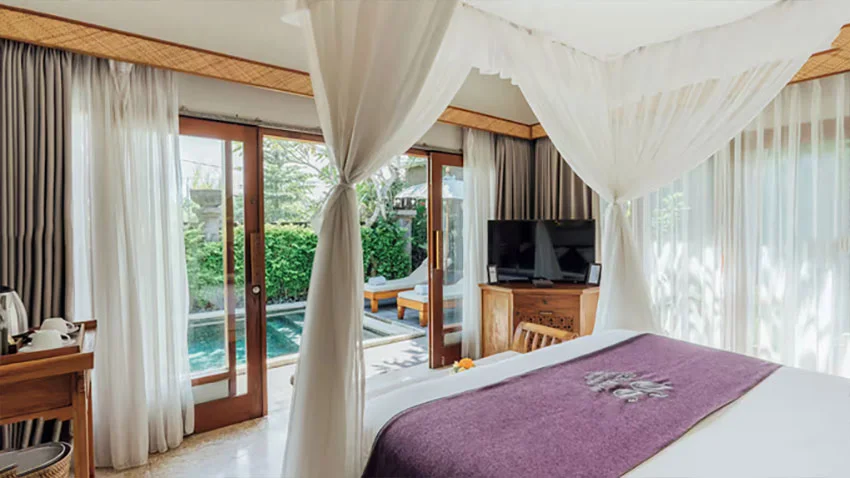 Relaxed Luxury – 3-Bedroom Private Pool Villa Near Bali’s Black Sand Beach — image 13