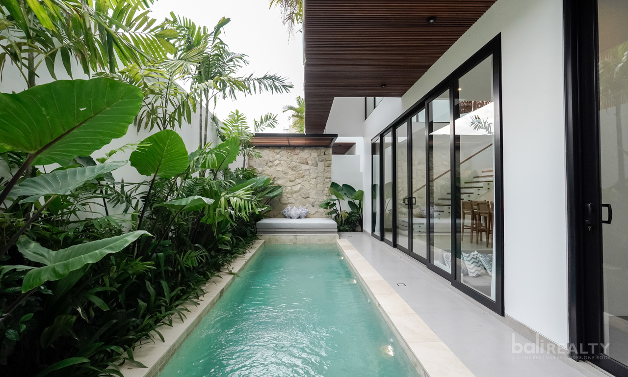 Modern Turnkey Two-Bedroom Leasehold Villa in Canggu’s Desirable Area 2861