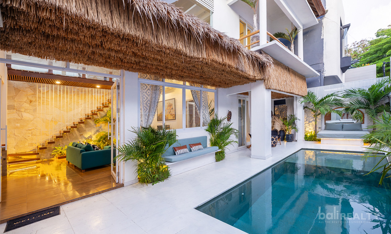 Modern, Well-Designed Two-Bedroom Villa in Berawa – Monthly and Yearly Available