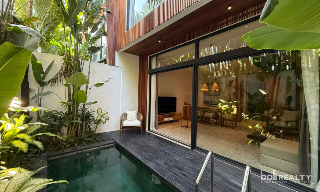 Fully Furnished 2-Bedroom Leasehold Villa with Private Pool in Berawa, Canggu