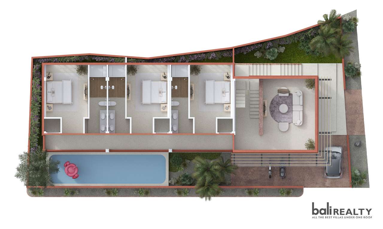 Exquisite Mediterranean Four-Bedroom Freehold Villa, just Moments from Pristine Beaches in Cemagi — image 7