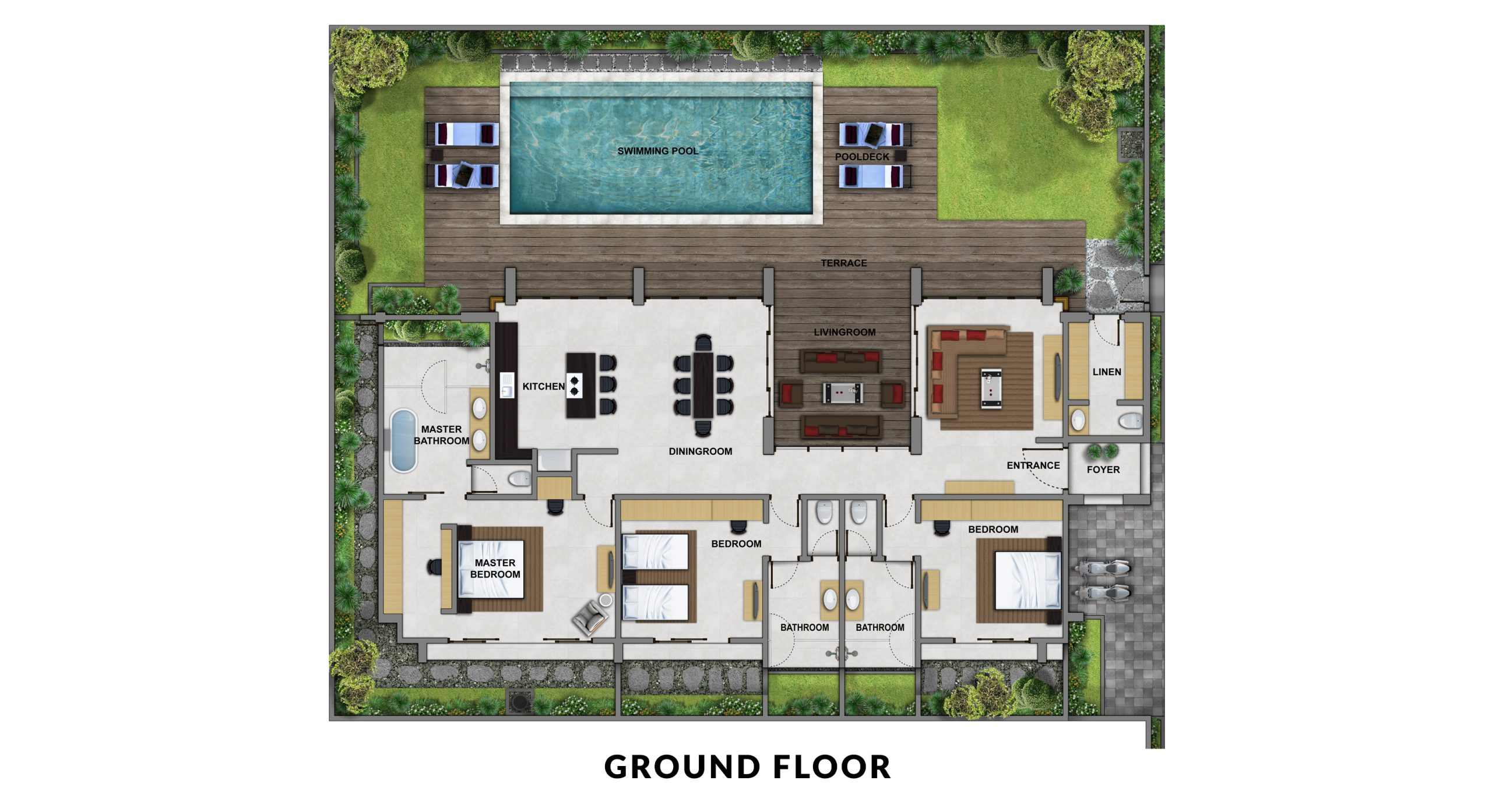 Villa Damai, 3 Bedroom Private Pool Villa — image 13