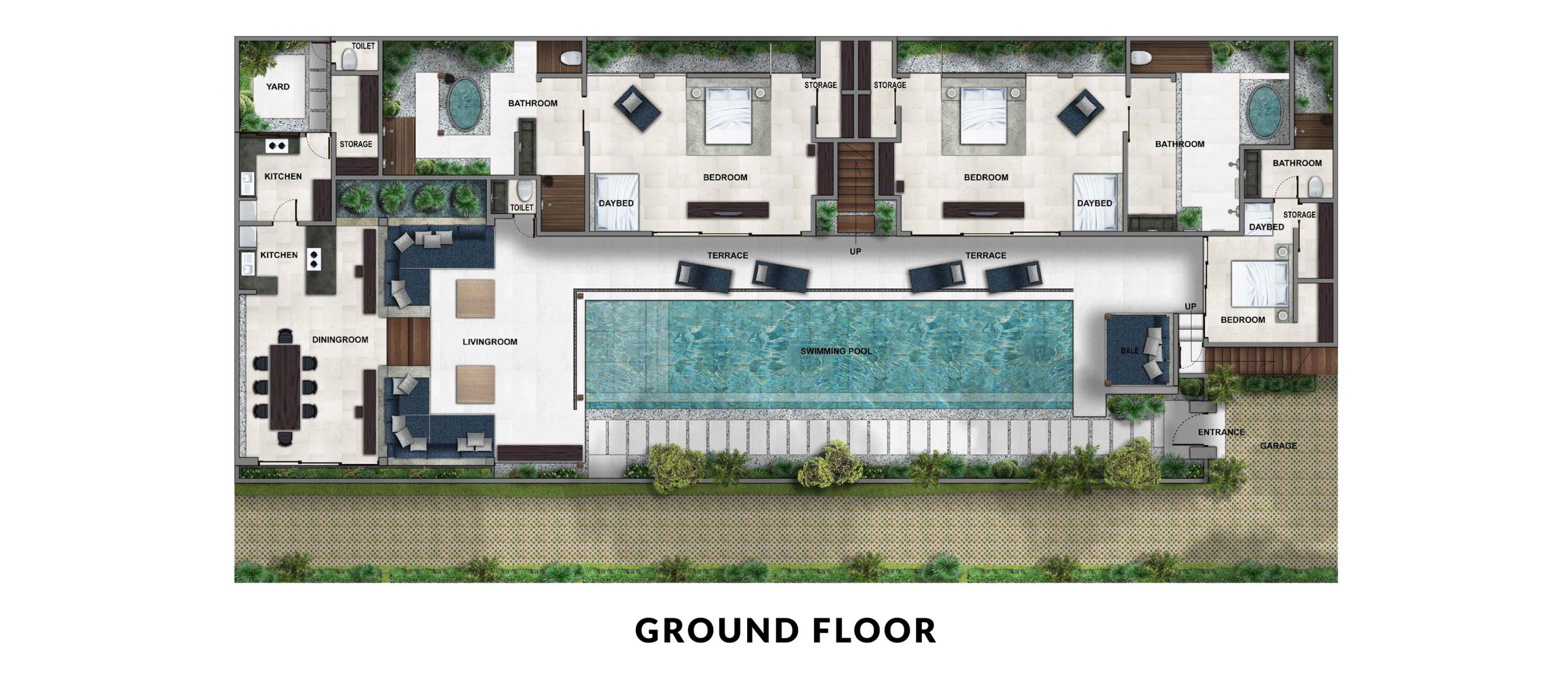 Villa Ipanema, 5 bedroom villa in greater Seminyak area, Bali — image 19
