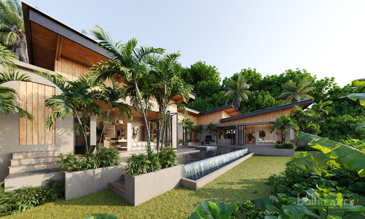 Nearly Completed Four-Bedroom Villa with Long Lease in Buwit, Tabanan