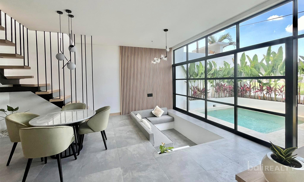 Contemporary Two-Bedroom Villa with 24-Year Lease in Prime Pererenan Location