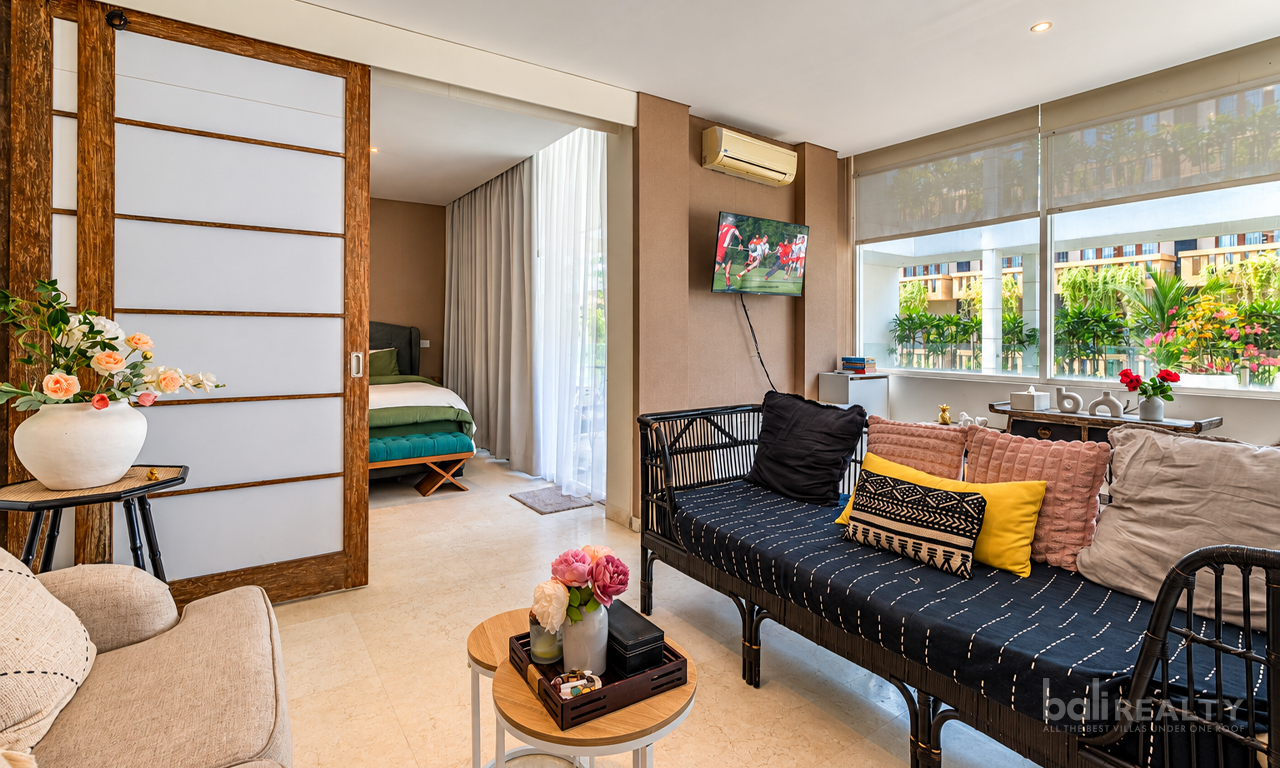 Lovely One-Bedroom VIP Apartment at AQVA Legian, Close to Beach, Perfect for Longterm Living 3012 — image 2