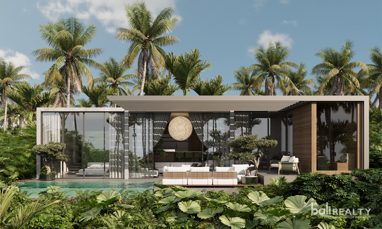 Luxury Three-Bedroom Leasehold Villa with Private Pool and Sauna Near Ubud