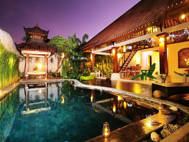 5BR Tropical Oasis near Seminyak – 16m Pool, Lush Garden & Open Living — image 5