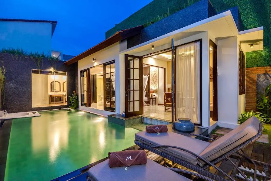 Romantic 1-Bedroom Private Villa in Bali’s Golden Triangle