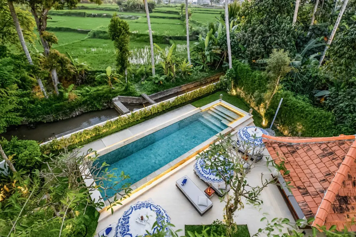 3 BR Rice-Field Pool Retreat Ubud — 3BR Villa Rental in Ubud — image 4