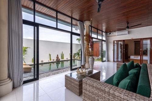 3BR Seseh Villa | Pool & Garden Views, Near Beach in Canggu, Bali — image 16