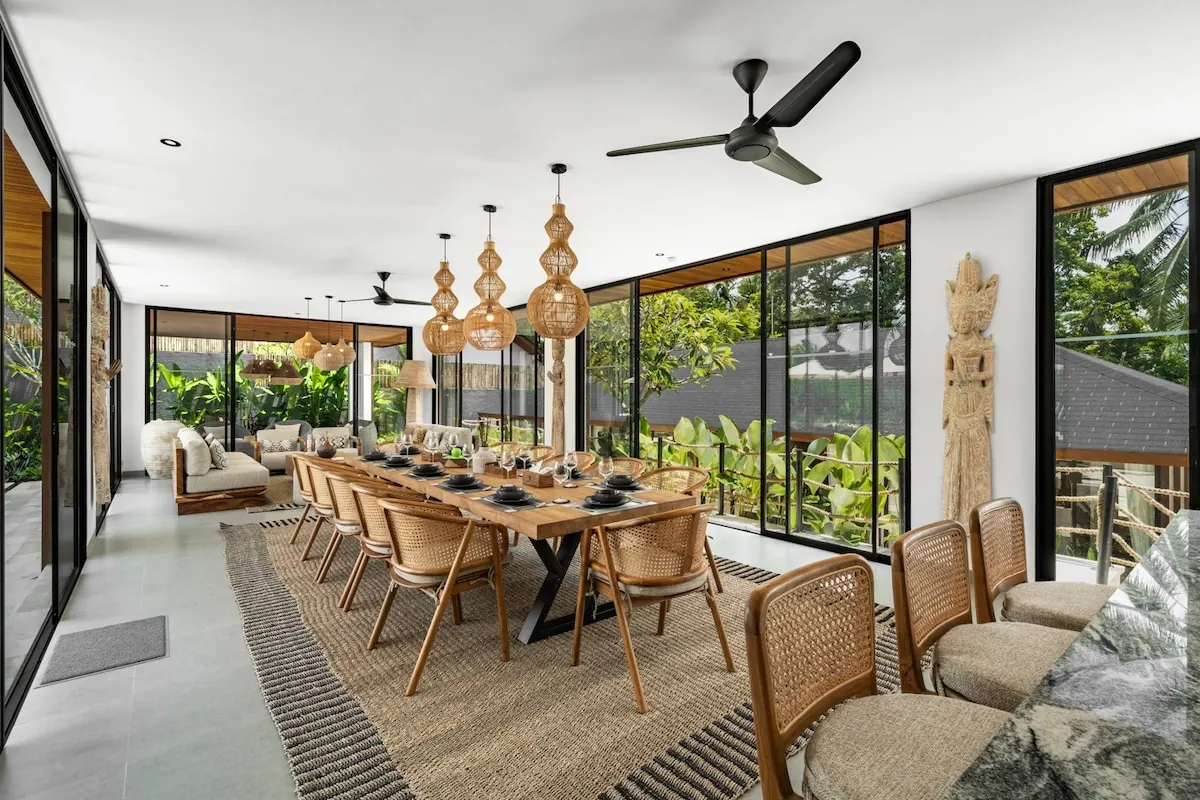 6 BR Tropical Garden Courtyard Retreat Ubud — 6BR Villa Rental in Ubud — image 13