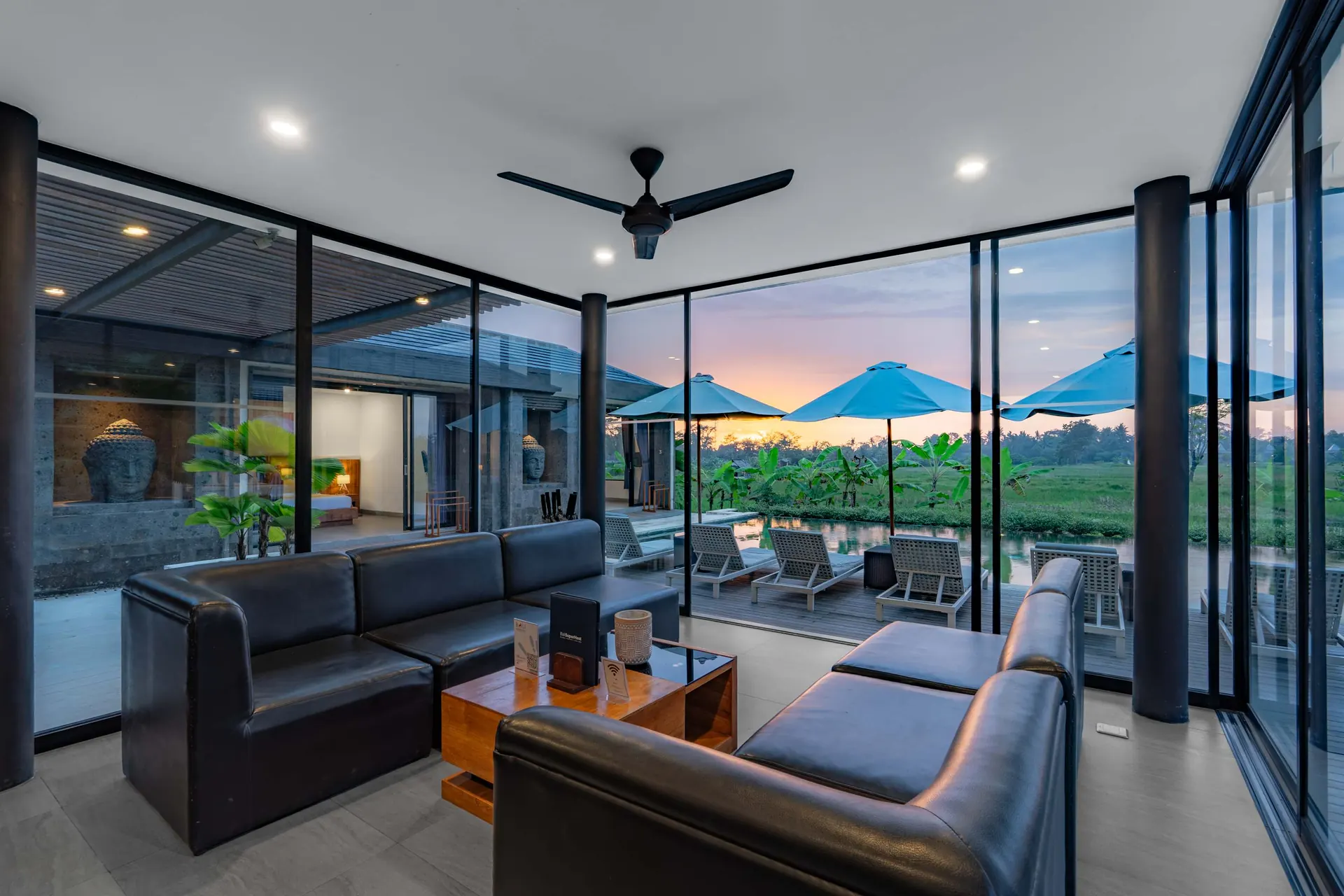 10 BR Rice-Field Infinity-Pool Estate Ubud — 10BR Estate Rental in Ubud — image 1
