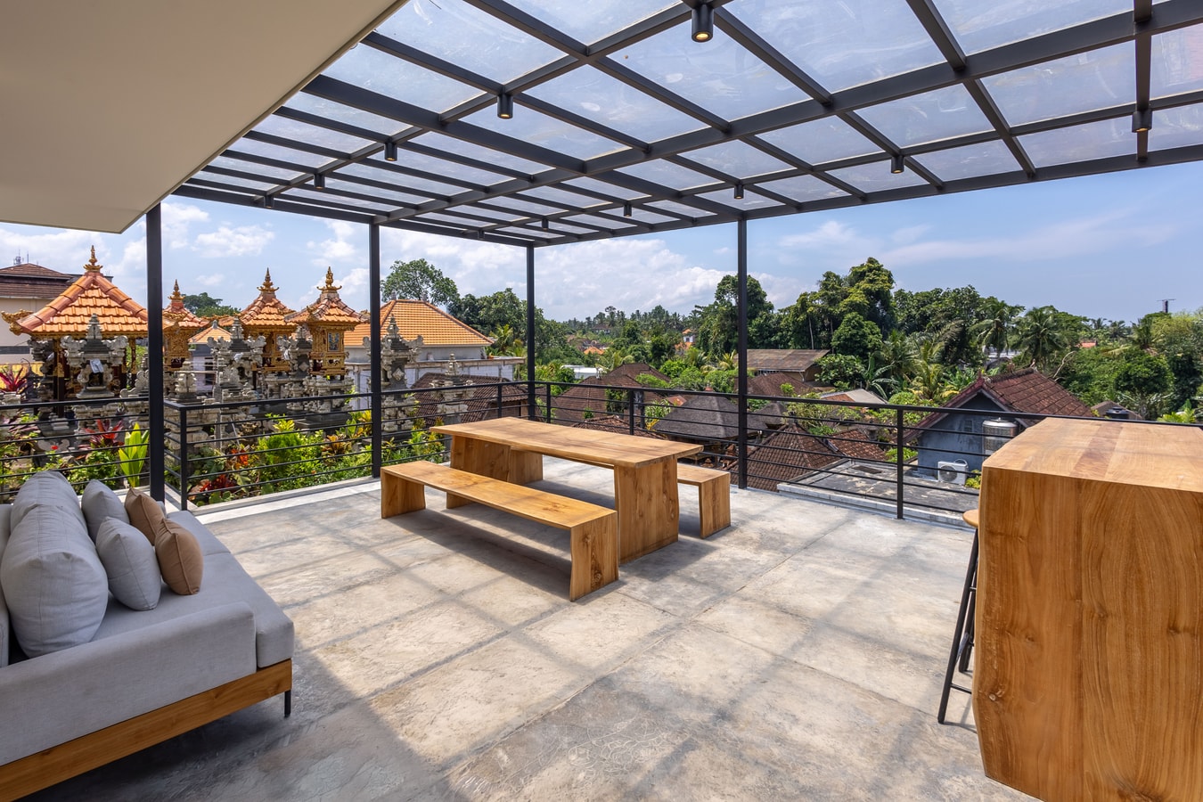 Designer 1BR Ubud Loft | Pool & Shared Rooftop - Ubud, Bali — image 7
