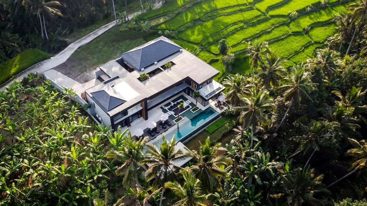 6 BR Jungle Infinity-Pool Retreat Ubud — 6BR Villa Rental in Ubud