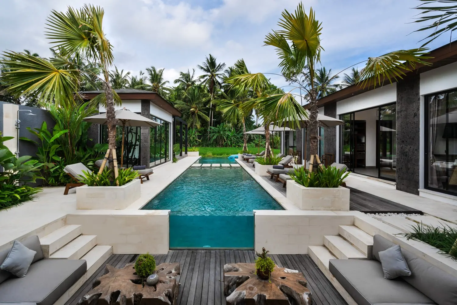 5 BR Designer Courtyard Retreat Ubud — 5BR Villa Rental in Ubud