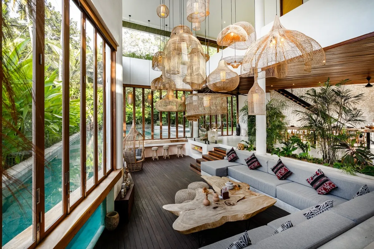 7 BR Tropical-Modern Infinity-Pool Villa Ubud — 7BR Villa Rental in Ubud — image 7
