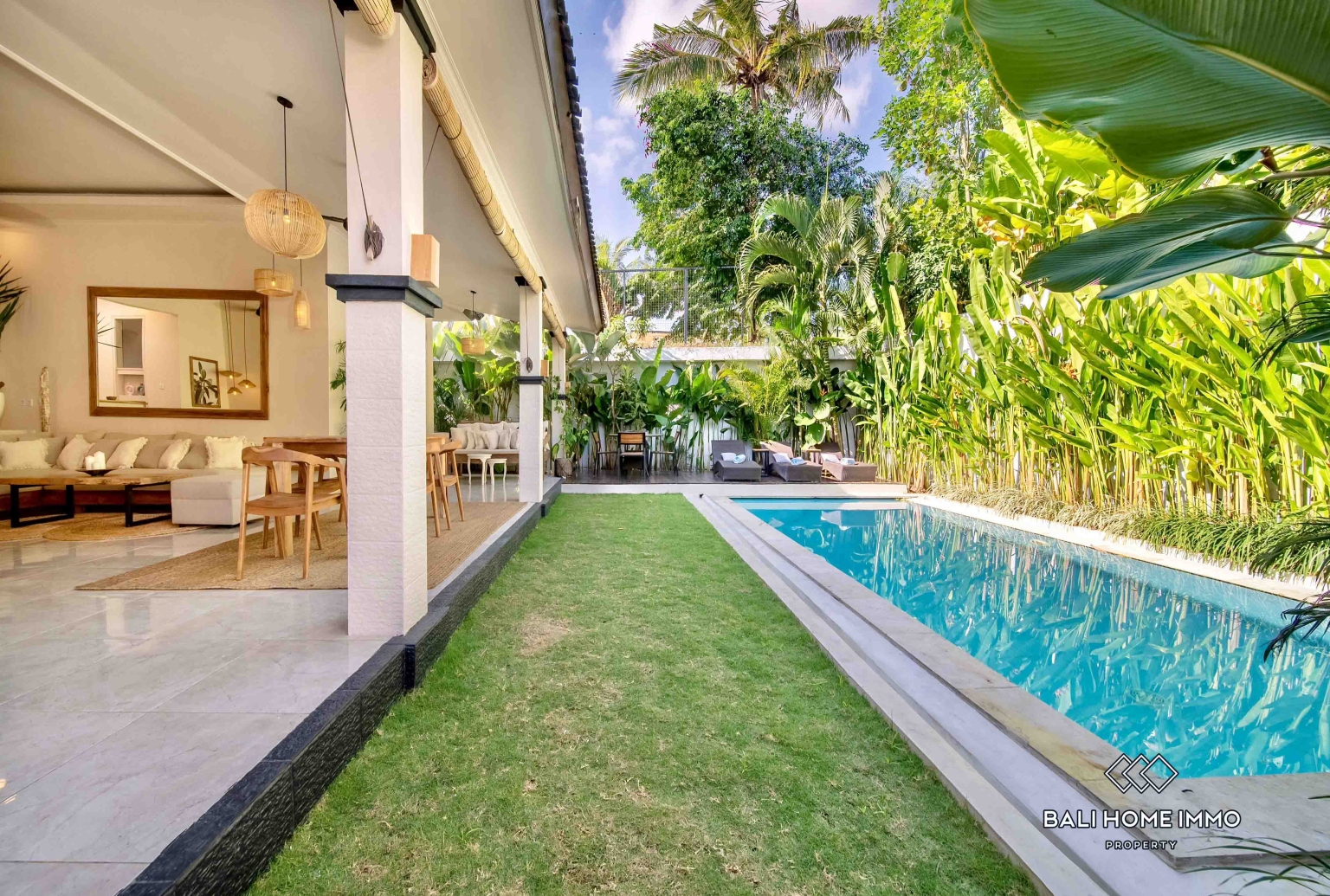 Beautiful 2 bedroom villa for rent in Canggu Residential side — image 1