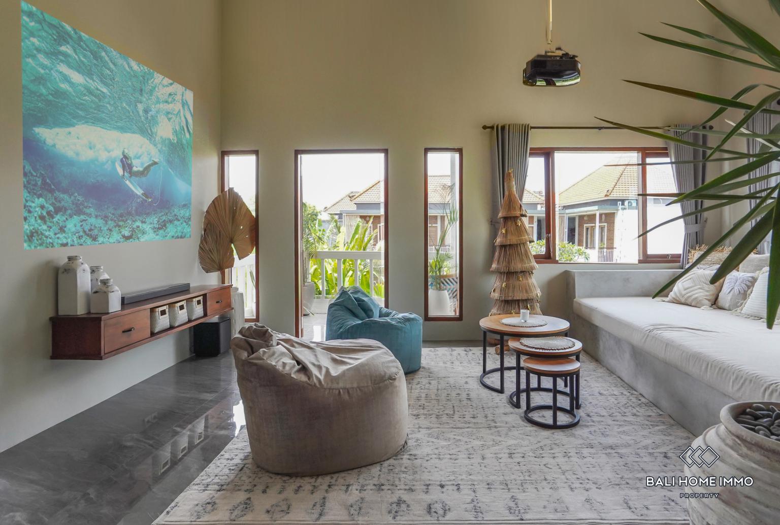 Beautiful 3 bedrooms villa for yearly rental in Bali - Canggu Padang linjong — image 4