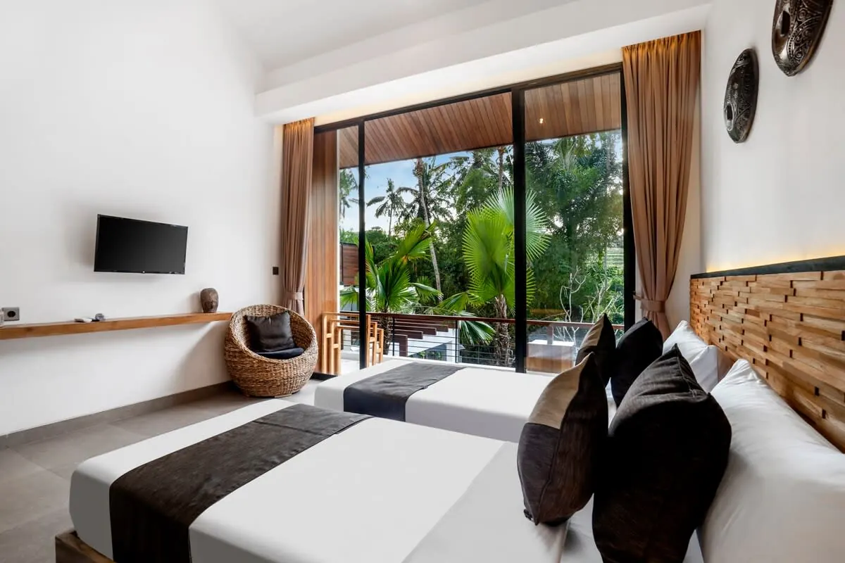 3 BR Tropical Garden Courtyard House Ubud — 3BR House Rental in Ubud — image 18