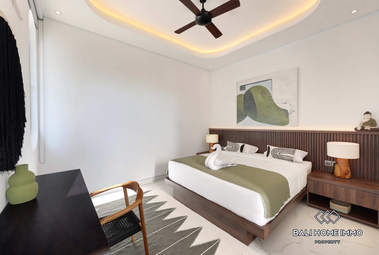 Brand New 3 Bedroom Modern Family Villa for Rent in Canggu Residential Side — image 10