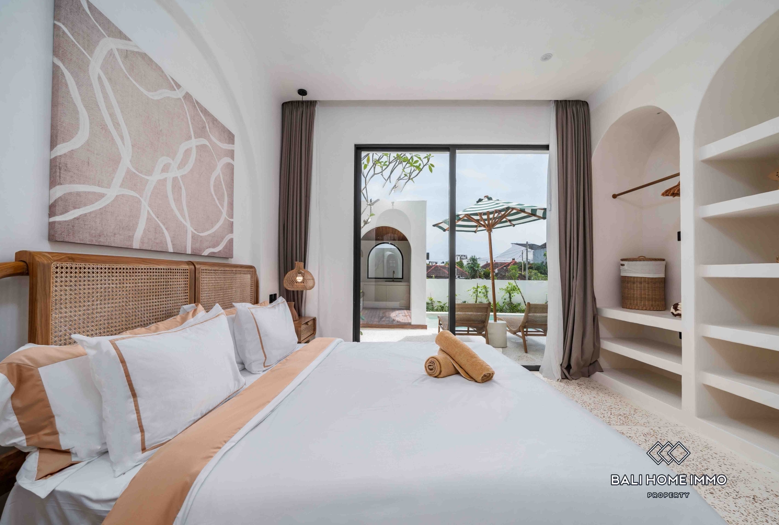 Brand new 3 Bedroom Villa with ricefield view for rent in Berawa — image 17