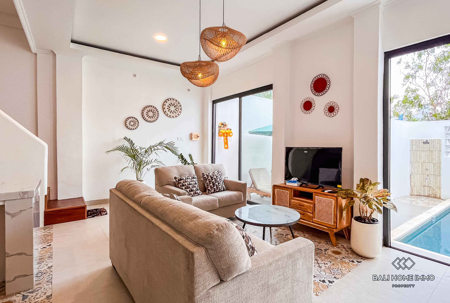 BRAND NEW 3 BEDROOMS VILLA FOR YEARLY & MONTHLY RENTAL IN BALI - PANDAWA — image 2