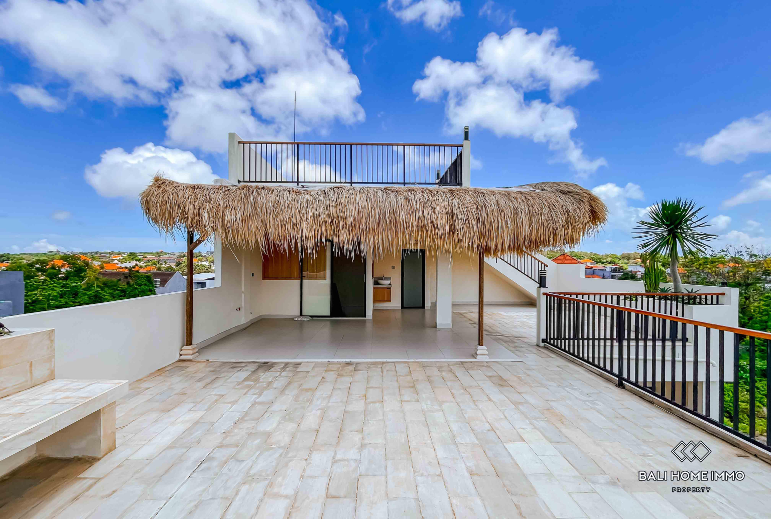BRAND NEW WITH OCEAN VIEW 3 BEDROOMS VILLA FOR YEARLY RENTAL IN BALI - UNGASAN — image 8