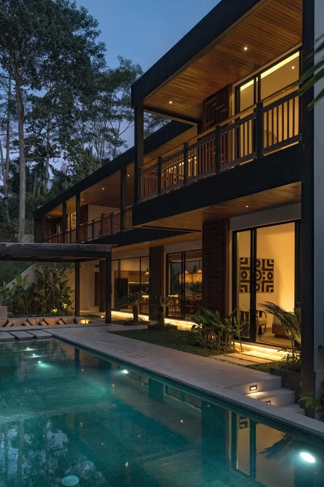 4 BR Tropical-Modern Jungle Retreat Ubud — 4BR Villa Rental in Ubud — image 10