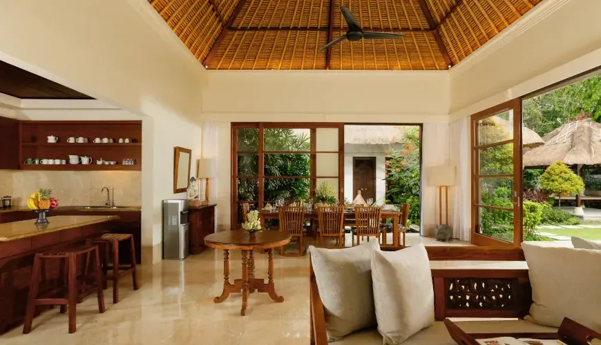 4 BR Tropical Garden Balinese Villa Jimbaran — 4BR Villa Rental in Jimbaran — image 2