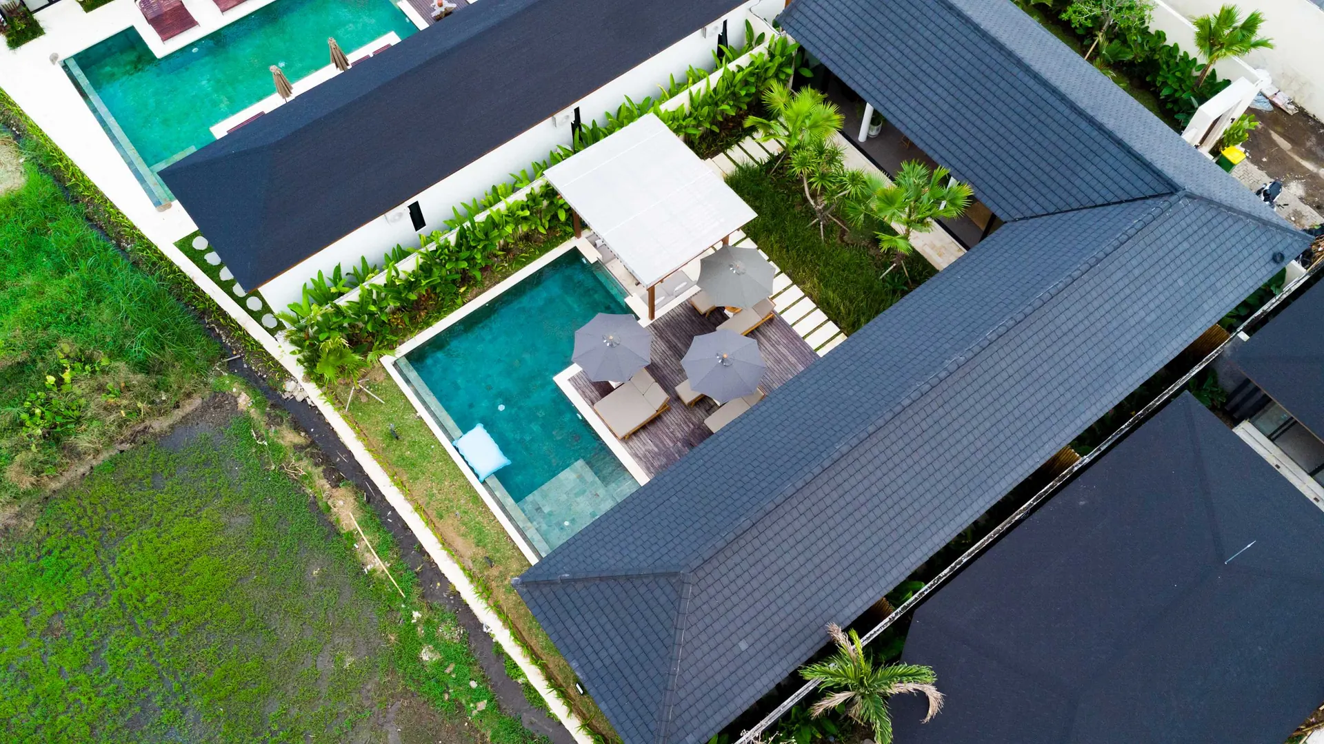 3 BR Rice-Field Infinity-Pool Villa Ubud — 3BR Villa Rental in Ubud — image 7