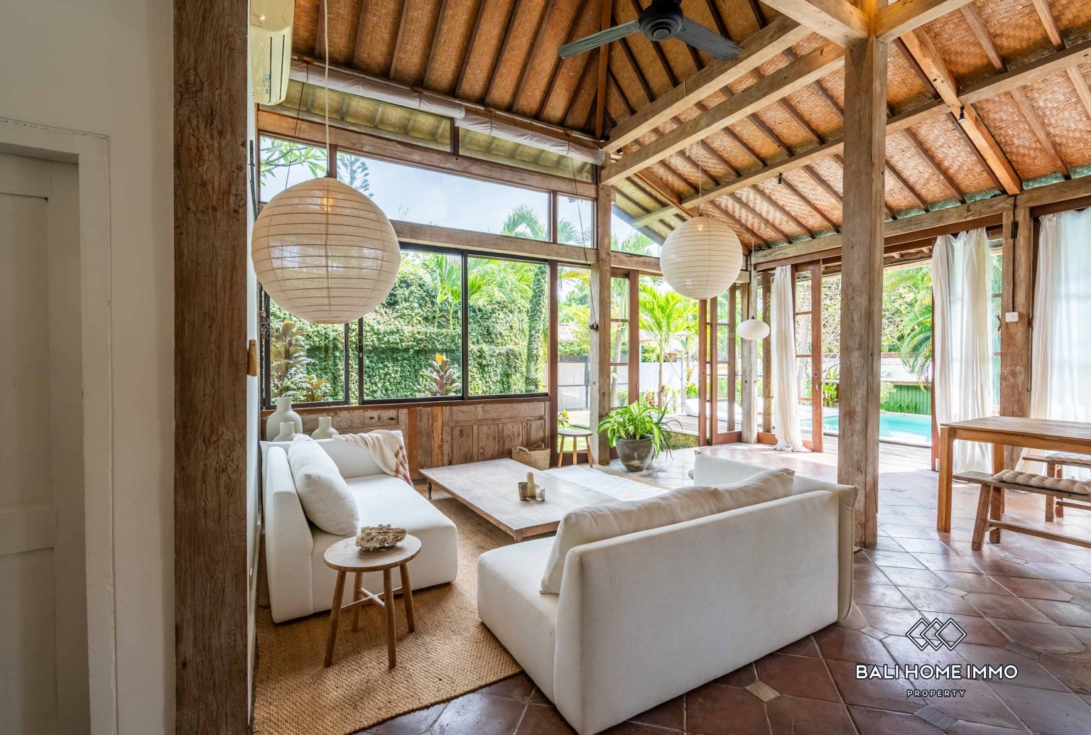 Charming Limasan Style 3 Bedroom Villa for Rental in Bali Umalas — image 2