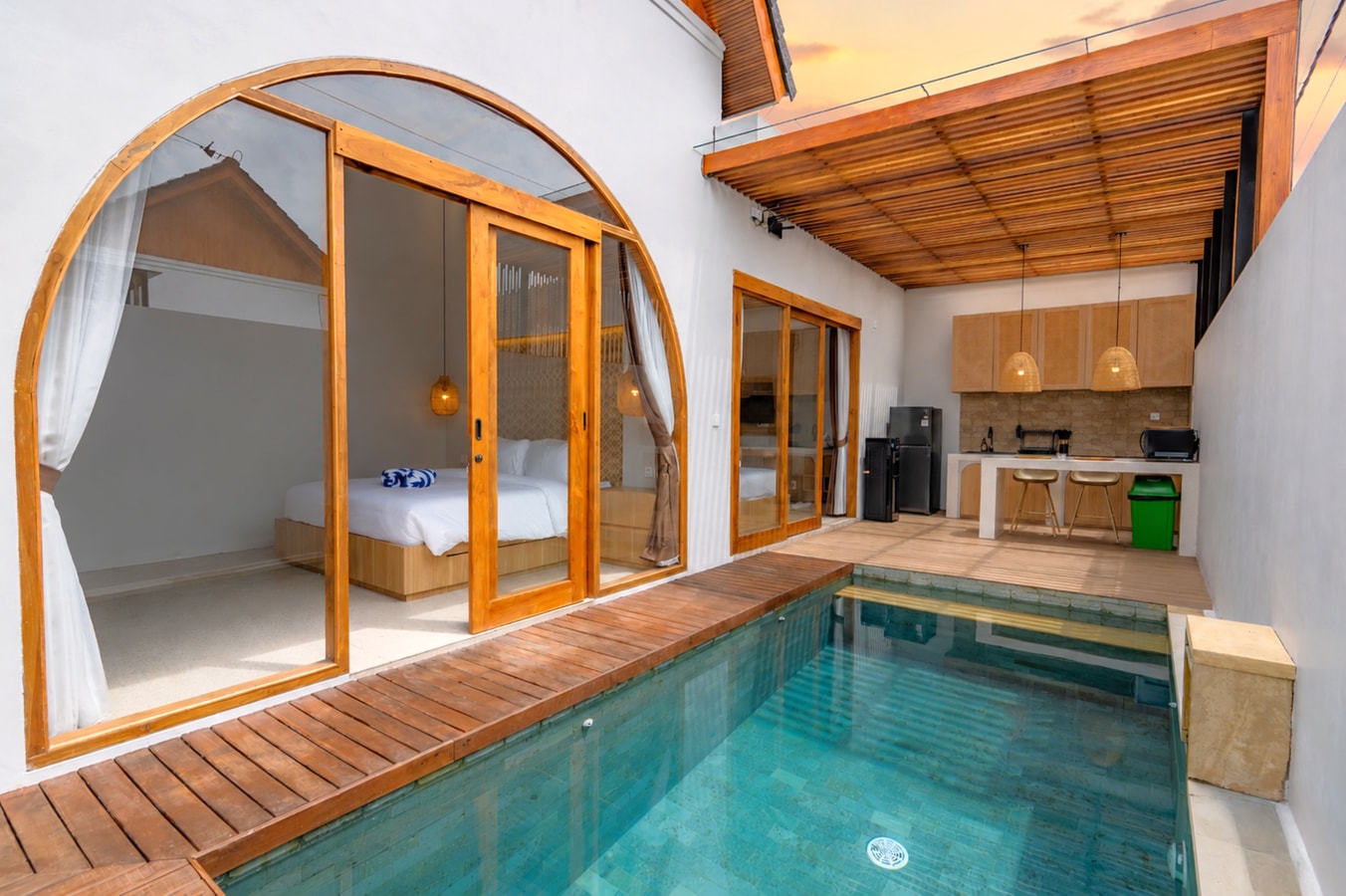 2BR Ubud Pool Villa | Outdoor Kitchen, Near Palace in Ubud, Bali — image 13