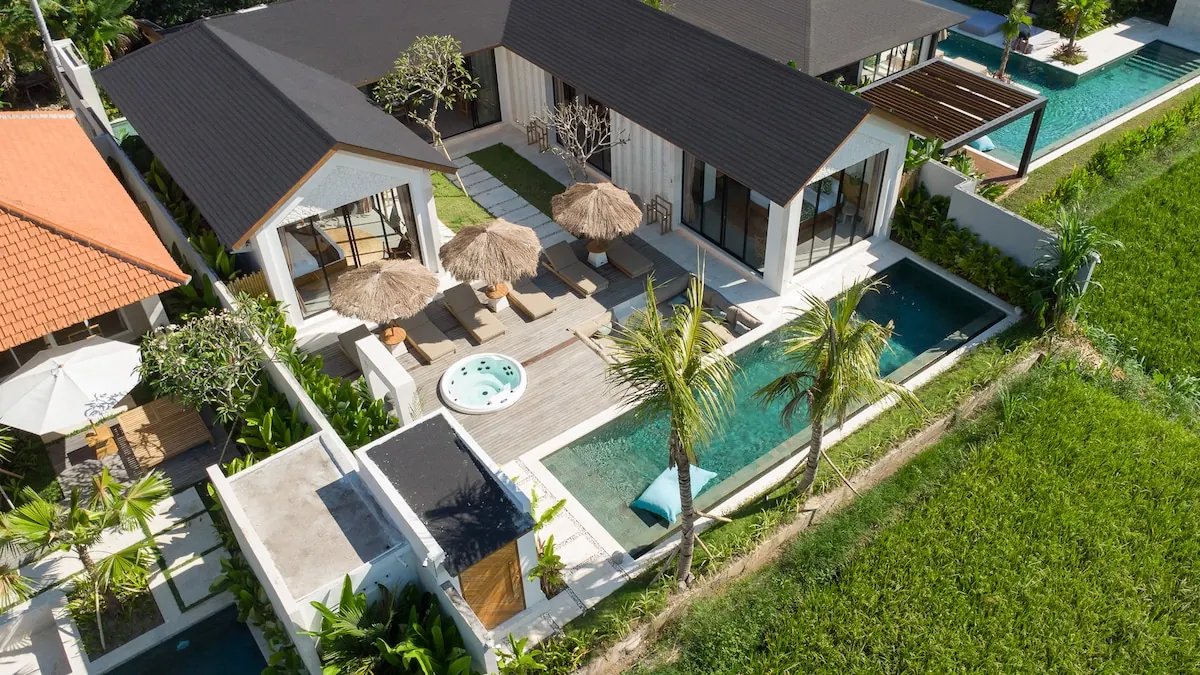3 BR Rice-Field Tropical-Modern Villa Ubud — 3BR Villa Rental in Ubud — image 5