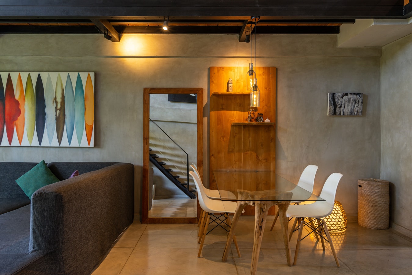 1BR Berawa Industrial Loft | BBQ Courtyard & Pool in Canggu, Bali — image 7