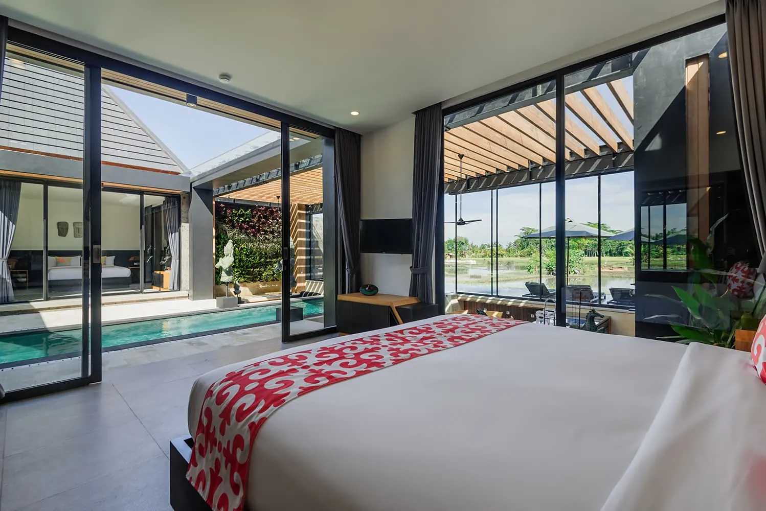 4 BR Rice-Field Courtyard Villa Ubud — 4BR Villa Rental in Ubud — image 9