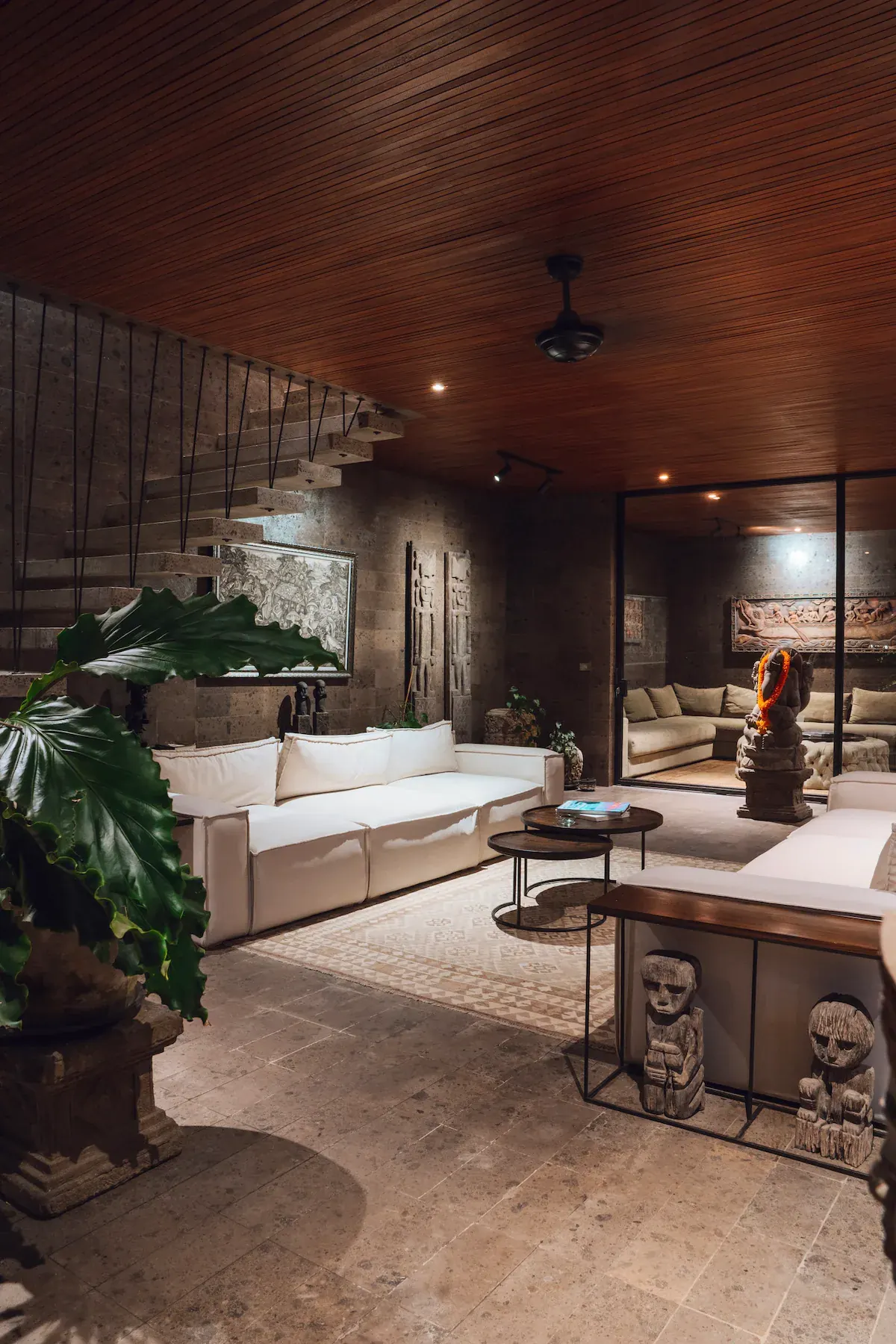 4 BR Stone Infinity-Pool Villa Ubud — 4BR Villa Rental in Ubud — image 13