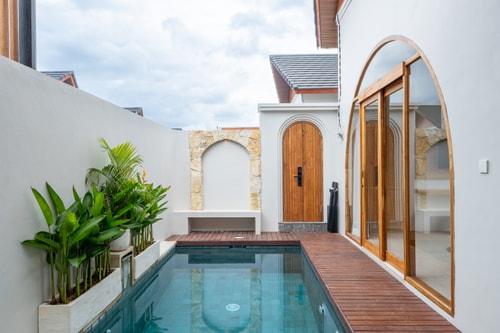 Ubud 2BR Luxe Rice Field Views Villa | Bathtub in Ubud, Bali — image 8