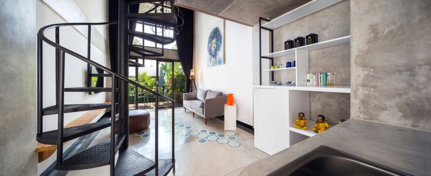1BR Loft Seminyak Near Double Six | Pool Access - Seminyak, Bali — image 7