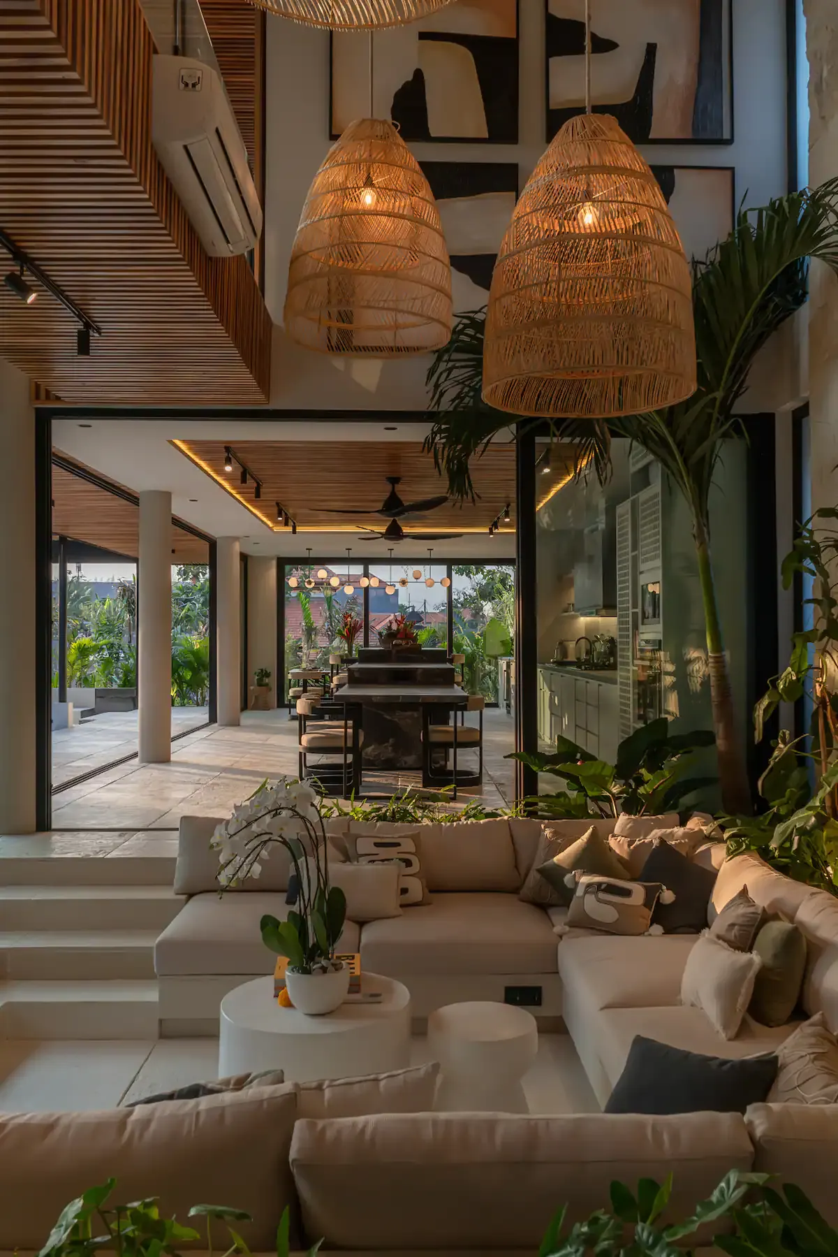 8 BR Tropical-Modern Cinema Estate Canggu — 8BR Estate Rental in Canggu — image 14