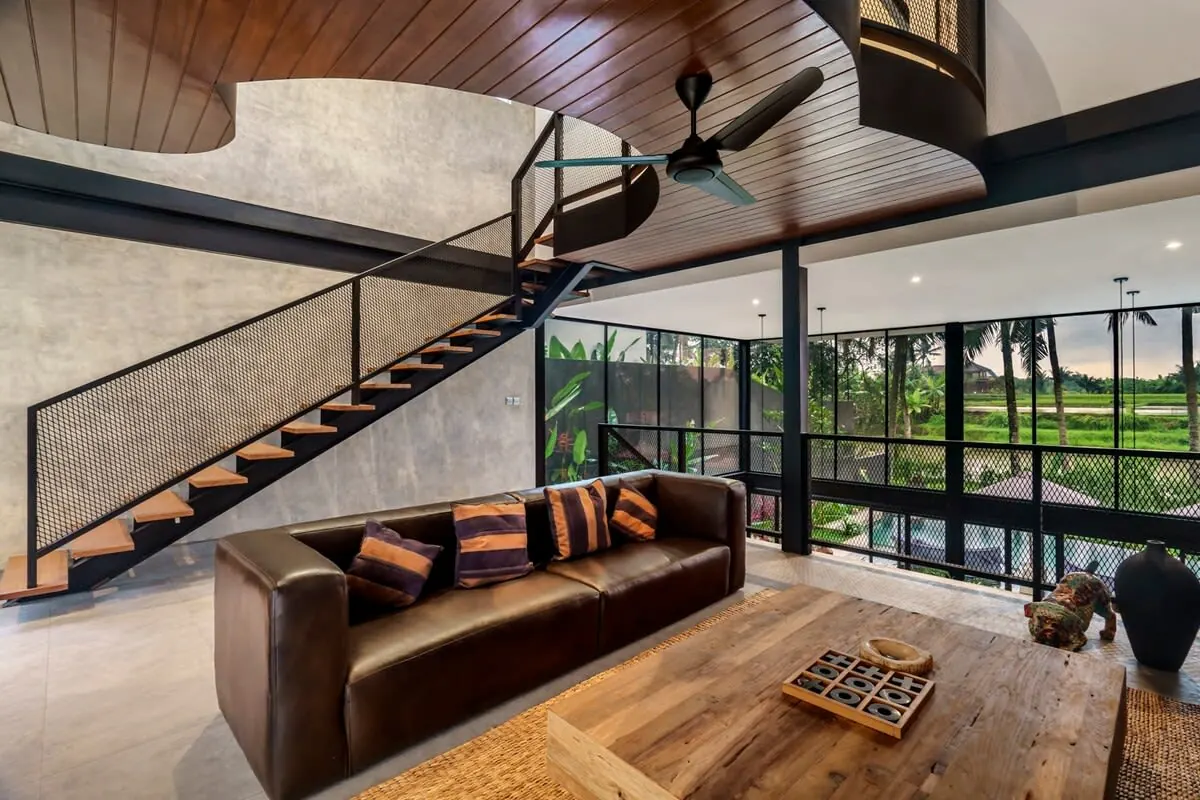 3 BR Industrial Tropical Garden House Ubud — 3BR House Rental in Ubud — image 15