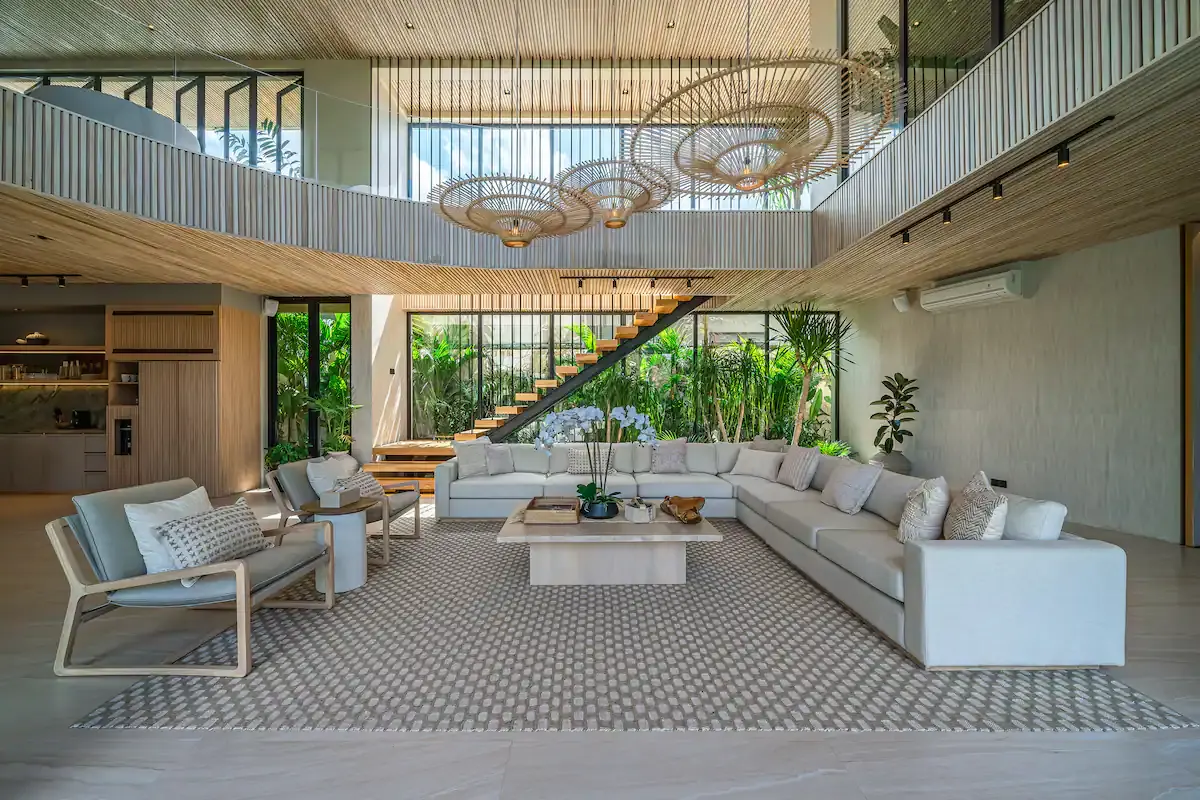 5 BR Tropical-Modern Cinema Villa Seminyak — 5BR Villa Rental in Umalas — image 2