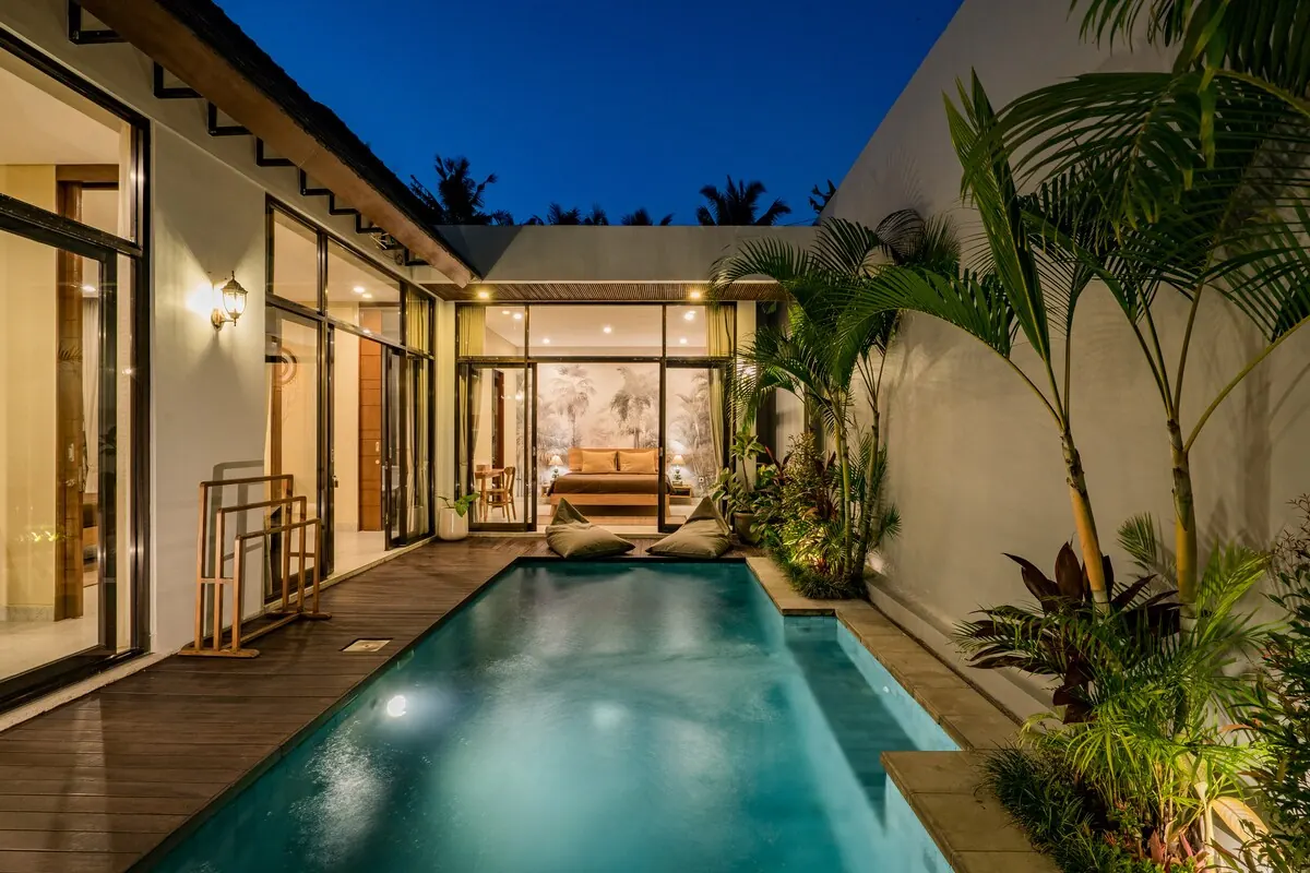 2 BR Courtyard Pool Villa Ubud — 2BR Villa Rental in Ubud